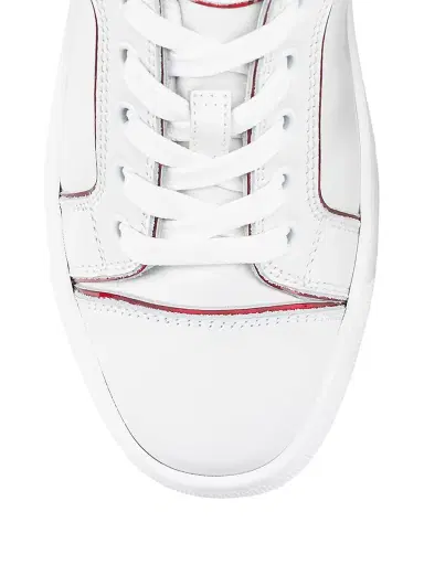 Christian Louboutin Little Kid's & Kid's Funnyto Sneakers - White 1 (Child) | Thumbnail 4 Christian Louboutin Little Kid's & Kid's Funnyto Sneakers - White 1 (Child) | Thumbnail 4