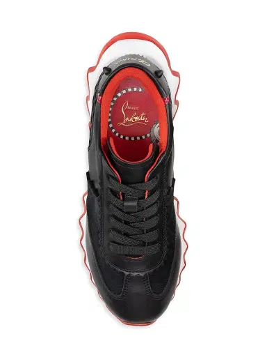 Christian Louboutin Little Kid's & Kid's Mini Shark Sneakers - Black 13.5 (Child) | Thumbnail 4 Christian Louboutin Little Kid's & Kid's Mini Shark Sneakers - Black 13.5 (Child) | Thumbnail 4
