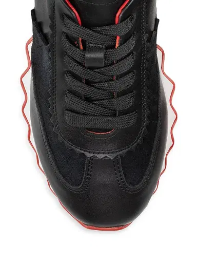 Christian Louboutin Little Kid's & Kid's Mini Shark Sneakers - Black 13.5 (Child) | Thumbnail 5 Christian Louboutin Little Kid's & Kid's Mini Shark Sneakers - Black 13.5 (Child) | Thumbnail 5