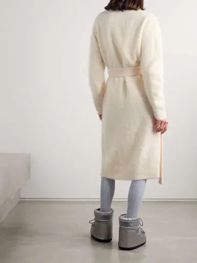 Guest In Residence Grizzly Belted Brushed-cashmere Coat | Thumbnail 4 Guest In Residence Grizzly Belted Brushed-cashmere Coat | Thumbnail 4