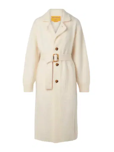Guest In Residence Grizzly Belted Brushed-cashmere Coat | Thumbnail 1 Guest In Residence Grizzly Belted Brushed-cashmere Coat | Thumbnail 1