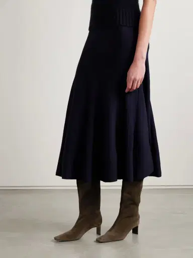 Khaite Ona Suede Knee Boots | Thumbnail 2 Khaite Ona Suede Knee Boots | Thumbnail 2