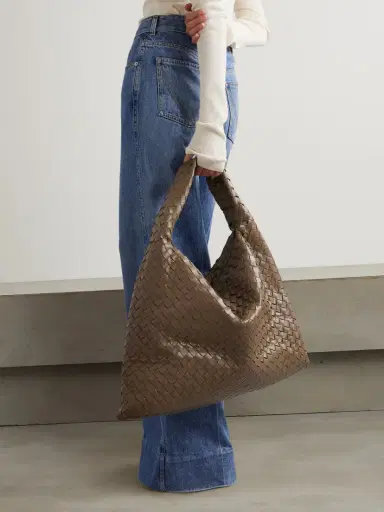 Bottega Veneta Hop Large Intrecciato Leather Tote | Thumbnail 2 Bottega Veneta Hop Large Intrecciato Leather Tote | Thumbnail 2