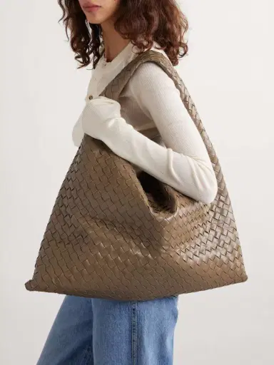 Bottega Veneta Hop Large Intrecciato Leather Tote | Thumbnail 6 Bottega Veneta Hop Large Intrecciato Leather Tote | Thumbnail 6