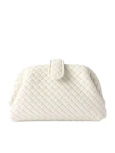 Bottega Veneta Lauren 1980 Small Intrecciato Leather Clutch | Thumbnail 1 Bottega Veneta Lauren 1980 Small Intrecciato Leather Clutch | Thumbnail 1