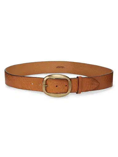Isabel Marant Women's Dara Leather Belt - Cognac | Thumbnail 1 Isabel Marant Women's Dara Leather Belt - Cognac | Thumbnail 1