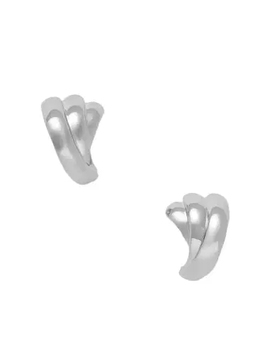 LIÉ STUDIO The Magda Silver-tone Earrings | Thumbnail 1 LIÉ STUDIO The Magda Silver-tone Earrings | Thumbnail 1