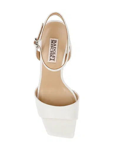 BADGLEY MISCHKA Women's Cady 85MM Leather Sandals | Thumbnail 4 BADGLEY MISCHKA Women's Cady 85MM Leather Sandals | Thumbnail 4