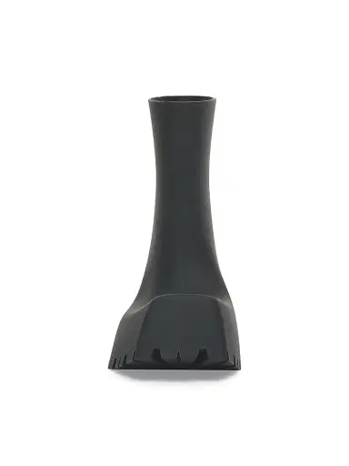 Balenciaga Women's Trooper Rubber Boots - Black | Thumbnail 3 Balenciaga Women's Trooper Rubber Boots - Black | Thumbnail 3