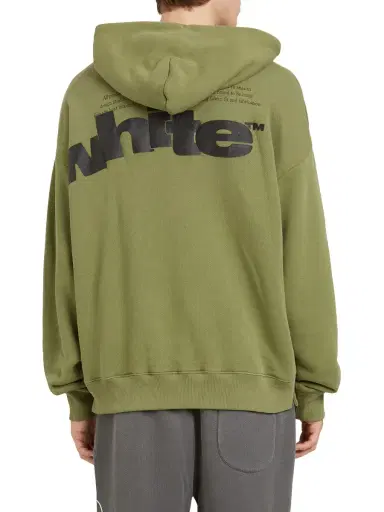 Off-White Men's Shared Logo Skate Hoodie - Four Leaf Clover | Thumbnail 4 Off-White Men's Shared Logo Skate Hoodie - Four Leaf Clover | Thumbnail 4