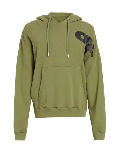 Off-White Men's Shared Logo Skate Hoodie - Four Leaf Clover | Thumbnail 6 Off-White Men's Shared Logo Skate Hoodie - Four Leaf Clover | Thumbnail 6