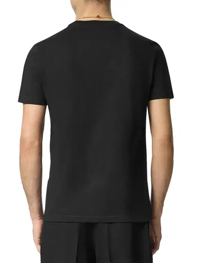 Versace Men's Medusa Pop Embroidered T-Shirt | Thumbnail 3 Versace Men's Medusa Pop Embroidered T-Shirt | Thumbnail 3