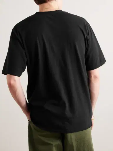 KAPITAL Logo-Appliquéd Cotton-Jersey T-Shirt - Men | Thumbnail 4 KAPITAL Logo-Appliquéd Cotton-Jersey T-Shirt - Men | Thumbnail 4