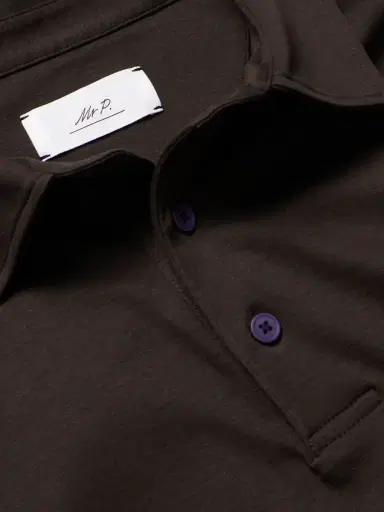 MR P. Mercerised Cotton-Jersey Polo Shirt - Men | Thumbnail 5 MR P. Mercerised Cotton-Jersey Polo Shirt - Men | Thumbnail 5