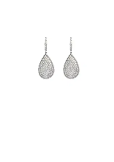 Wish Fine Jewelry 2.75ct Diamond 18K Gold Dangle Earrings | Thumbnail 2 Wish Fine Jewelry 2.75ct Diamond 18K Gold Dangle Earrings | Thumbnail 2