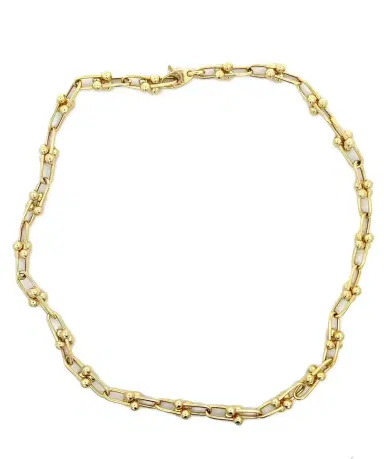 Wish Fine Jewelry 23,5g 14K Gold HardWare Link Chain Necklace | Thumbnail 2 Wish Fine Jewelry 23,5g 14K Gold HardWare Link Chain Necklace | Thumbnail 2