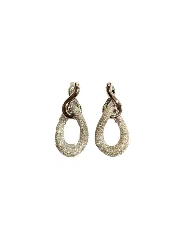 Wish Fine Jewelry 4.33ct Diamond 14K Gold Earrings | Thumbnail 1 Wish Fine Jewelry 4.33ct Diamond 14K Gold Earrings | Thumbnail 1