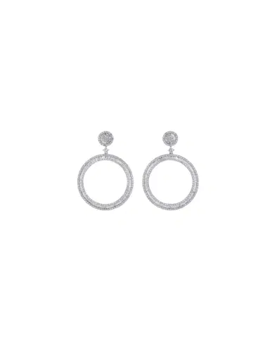 Wish Fine Jewelry 6.0ct Diamond 14K Gold Dangle Earrings | Thumbnail 1 Wish Fine Jewelry 6.0ct Diamond 14K Gold Dangle Earrings | Thumbnail 1