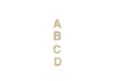 Wish Fine Jewelry Personalized Diamond 18K Gold Single Dangle Drop Earrings | Thumbnail 4 Wish Fine Jewelry Personalized Diamond 18K Gold Single Dangle Drop Earrings | Thumbnail 4