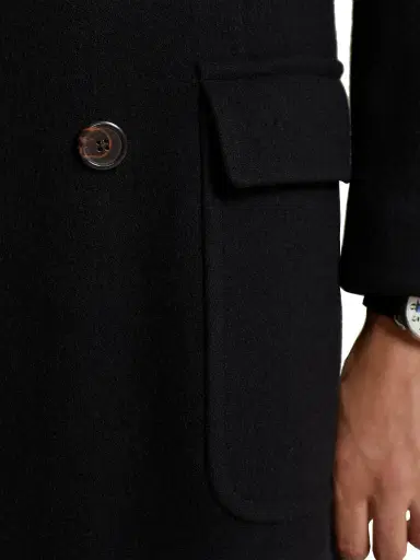 Polo Ralph Lauren Men's Wool Double-Breasted Coat | Thumbnail 5 Polo Ralph Lauren Men's Wool Double-Breasted Coat | Thumbnail 5