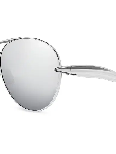 Bottega Veneta Women's Sardine 64MM Pilot Sunglasses | Thumbnail 4 Bottega Veneta Women's Sardine 64MM Pilot Sunglasses | Thumbnail 4