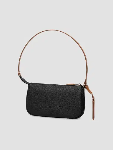 Santoni Women's Mini Leather Shoulder Bag - Black | Thumbnail 3 Santoni Women's Mini Leather Shoulder Bag - Black | Thumbnail 3