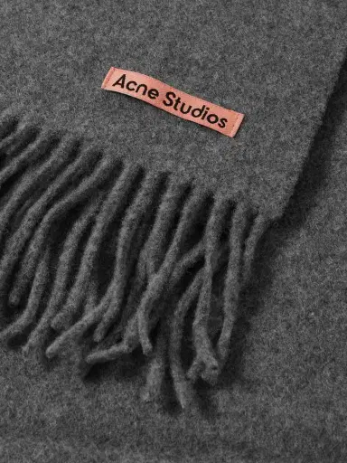Acne Studios Fringed Wool Scarf | Thumbnail 3 Acne Studios Fringed Wool Scarf | Thumbnail 3