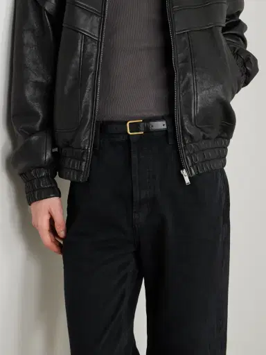 Saint Laurent Leather Belt - Men | Thumbnail 3 Saint Laurent Leather Belt - Men | Thumbnail 3