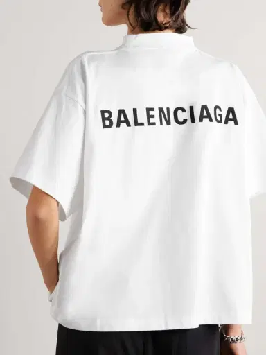 Balenciaga Embroidered Cotton-jersey T-shirt | Thumbnail 3 Balenciaga Embroidered Cotton-jersey T-shirt | Thumbnail 3
