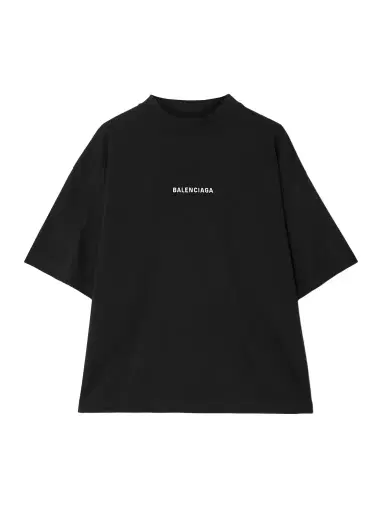 Balenciaga Embroidered Cotton-jersey T-shirt | Thumbnail 1 Balenciaga Embroidered Cotton-jersey T-shirt | Thumbnail 1