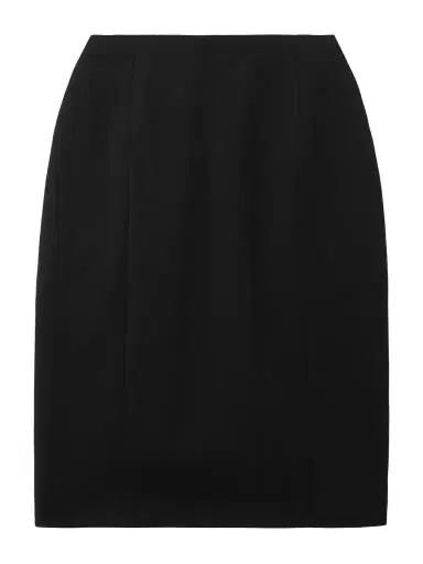 Balenciaga Hourglass Grain De Poudre Wool Midi Skirt | Thumbnail 1 Balenciaga Hourglass Grain De Poudre Wool Midi Skirt | Thumbnail 1