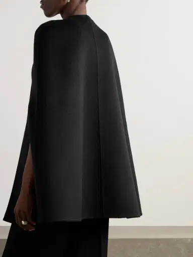 Gucci Horsebit-embellished Wool And Silk-blend Cape | Thumbnail 3 Gucci Horsebit-embellished Wool And Silk-blend Cape | Thumbnail 3
