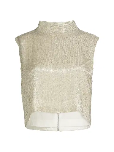 TWP Women's Gigi Beaded Silk Sleeveless Top - | Thumbnail 1 TWP Women's Gigi Beaded Silk Sleeveless Top - | Thumbnail 1