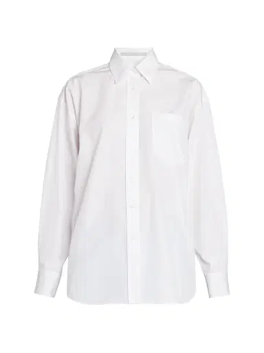 Stella McCartney Women's Poppy Back Shirt - Pink White | Thumbnail 1 Stella McCartney Women's Poppy Back Shirt - Pink White | Thumbnail 1