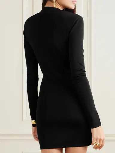 Saint Laurent Knitted Mini Dress | Thumbnail 3 Saint Laurent Knitted Mini Dress | Thumbnail 3