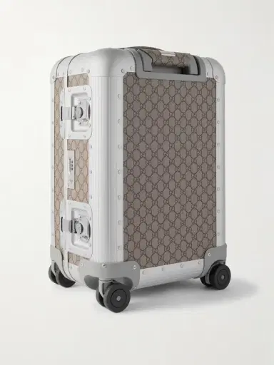 Gucci + Fpm Milano Monogrammed Coated-canvas And Aluminum Suitcase | Thumbnail 3 Gucci + Fpm Milano Monogrammed Coated-canvas And Aluminum Suitcase | Thumbnail 3
