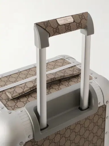 Gucci + Fpm Milano Monogrammed Coated-canvas And Aluminum Suitcase | Thumbnail 4 Gucci + Fpm Milano Monogrammed Coated-canvas And Aluminum Suitcase | Thumbnail 4