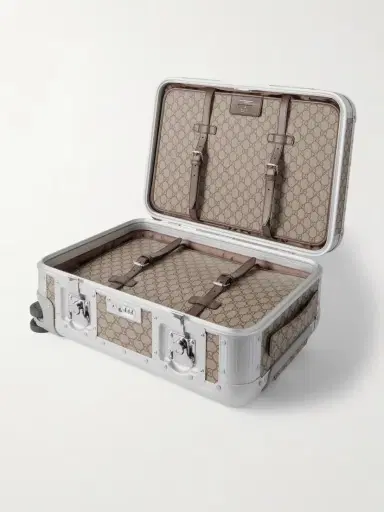 Gucci + Fpm Milano Monogrammed Coated-canvas And Aluminum Suitcase | Thumbnail 5 Gucci + Fpm Milano Monogrammed Coated-canvas And Aluminum Suitcase | Thumbnail 5