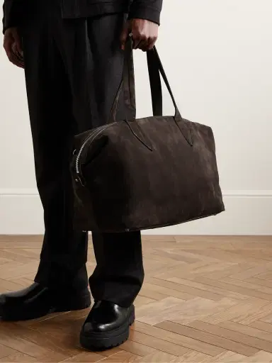 Métier Nomad All Day Suede Holdall - Men | Thumbnail 2 Métier Nomad All Day Suede Holdall - Men | Thumbnail 2