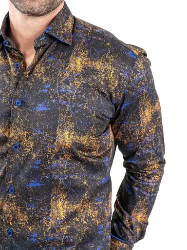 Maceoo Men's Fibonacci Galaxy Shirt - Multicolored | Thumbnail 8 Maceoo Men's Fibonacci Galaxy Shirt - Multicolored | Thumbnail 8