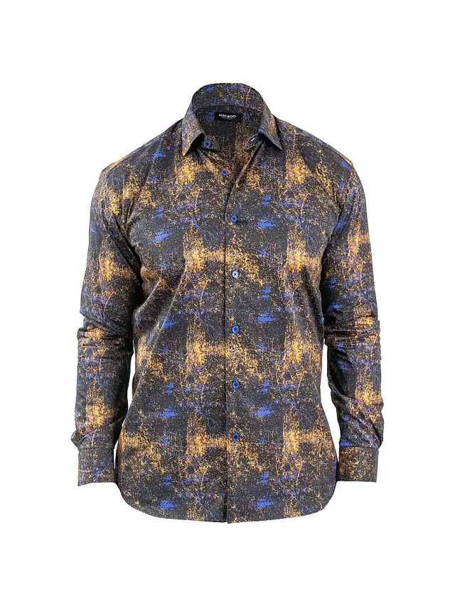 Men's Fibonacci Galaxy Shirt - Multicolored Men's Fibonacci Galaxy Shirt - Multicolored