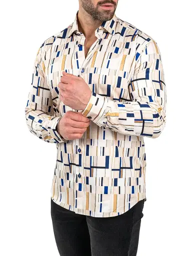 Maceoo Men's Fibonacci Shirt - Mulricolored | Thumbnail 3 Maceoo Men's Fibonacci Shirt - Mulricolored | Thumbnail 3