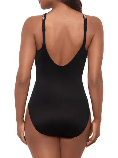 Miraclesuit Swim Women's Topkapi Aphrodite Abstract One-Piece Swimsuit - Black Multi | Thumbnail 4 Miraclesuit Swim Women's Topkapi Aphrodite Abstract One-Piece Swimsuit - Black Multi | Thumbnail 4