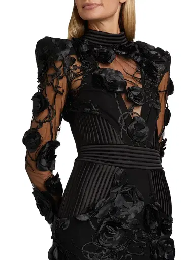 Zhivago Women's One More Kiss Dear Gown - Black | Thumbnail 6 Zhivago Women's One More Kiss Dear Gown - Black | Thumbnail 6