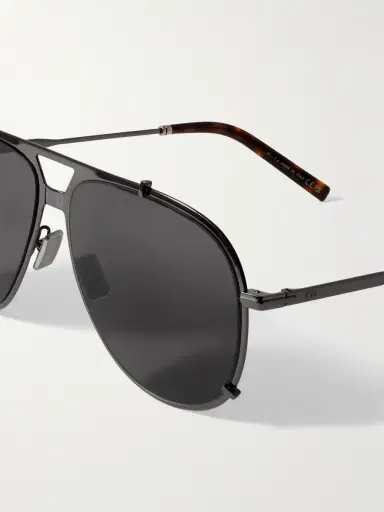 DIOR Eyewear DiorBlackSuit A3U Aviator-Style Metal Sunglasses - Men | Thumbnail 3 DIOR Eyewear DiorBlackSuit A3U Aviator-Style Metal Sunglasses - Men | Thumbnail 3