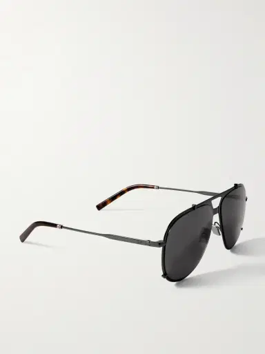 DIOR Eyewear DiorBlackSuit A3U Aviator-Style Metal Sunglasses - Men | Thumbnail 4 DIOR Eyewear DiorBlackSuit A3U Aviator-Style Metal Sunglasses - Men | Thumbnail 4