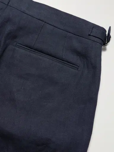 Orlebar Brown Carsyn Tapered Linen Trousers - Men | Thumbnail 5 Orlebar Brown Carsyn Tapered Linen Trousers - Men | Thumbnail 5