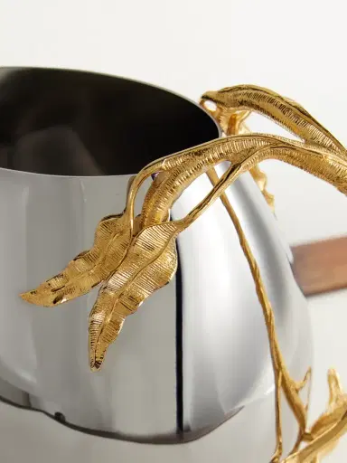 L'Objet Fern Stainless Steel and Gold-Plated Pitcher - Men | Thumbnail 3 L'Objet Fern Stainless Steel and Gold-Plated Pitcher - Men | Thumbnail 3