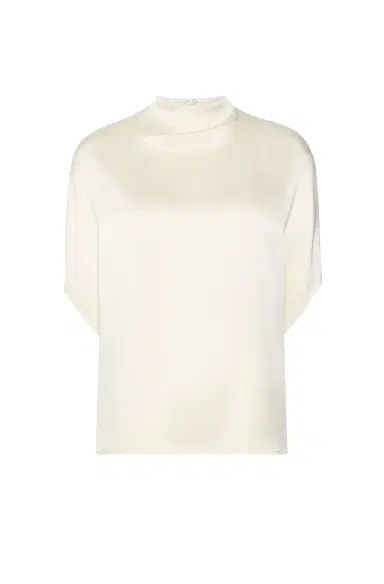 Lapointe Satin Cape Tee | Thumbnail 1 Lapointe Satin Cape Tee | Thumbnail 1
