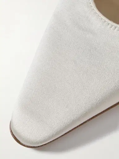 Danielle Frankel Riley Satin Point-toe Ballet Flats | Thumbnail 4 Danielle Frankel Riley Satin Point-toe Ballet Flats | Thumbnail 4